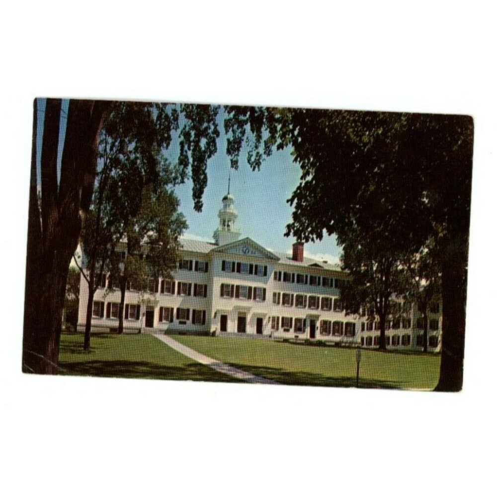 Postcard Chrome Dartmouth College Lake Sunapee Region New Hampshire